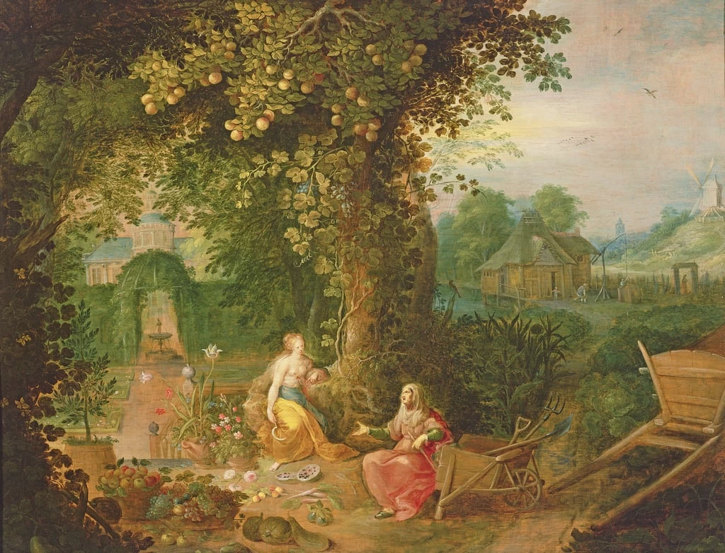 Vertumno e Pomona - Louvre, Parigi